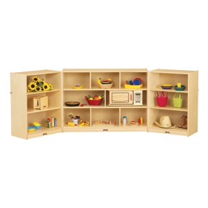Baltic Birch Mobile Folding Storage Unit