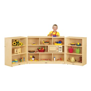 Baltic Birch Mobile Folding Storage Unit