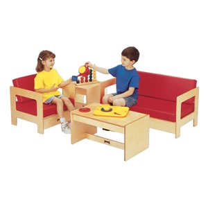 Red Living Room - Whole Set