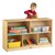 Baltic Birch Low Single Mobile Storage Unit