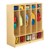 Baltic Birch Stand-Alone Five-Section Locker w/ Step