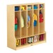 Baltic Birch Stand-Alone Five-Section Locker w/ Step