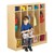 Baltic Birch Stand-Alone Five-Section Locker w/ Step