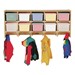 Baltic Birch Large Wall-Mount Coat Rack w/out Cubby Trays