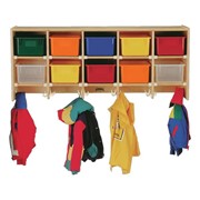 Baltic Birch Large Wall-Mount Coat Rack