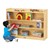 Mobile Adjustable Bookcase w/ Lip (35 1/2" H)