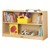 Mobile Adjustable Bookcase w/out Lip (29" H)