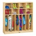 Baltic Birch Neat-n-Trim Eight-Section Preschool Locker (48" W)