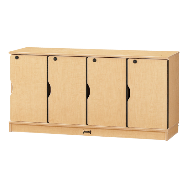 Baltic Birch Stackable Lockers - Single Stack