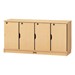 Baltic Birch Stackable Lockers - Single Stack