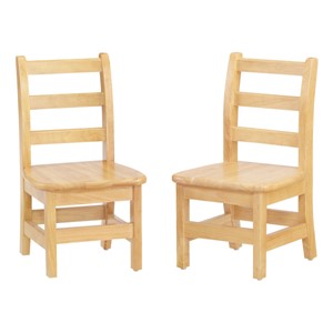 Ladder Back Chair - Set of Two (8" Seat Height)
