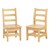 Ladder Back Chair - Set of Two (8" Seat Height)