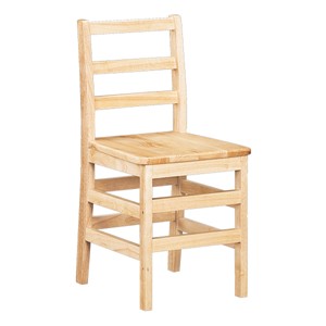 Ladder Back Chair - Set of Two (18" Seat Height)