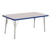 Rectangle Rainbow Accents Activity Table