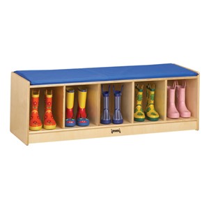Five-Section Bench Lockers