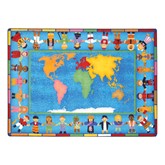 Hands Around the World Rug