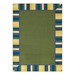 Clean Green Rug - Rectangle - Bold Colors