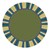 Clean Green Rug - Round - Bold Colors
