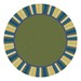 Clean Green Rug - Round - Bold Colors