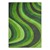 On the Curve Rug - Green
