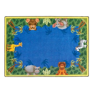 Jungle Friends Rug - Rectangle