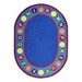 Alphabet Spots Rug - Oval