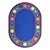 Alphabet Spots Rug - Oval