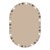 On the Border Rug - Oval - Neutral