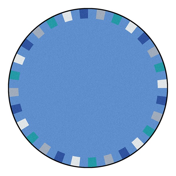 On the Border Rug - Round - Soft