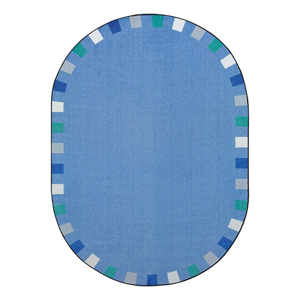 On the Border Rug - Oval - Soft