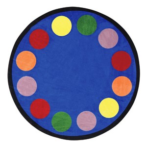 Lots of Dots Rug - Round