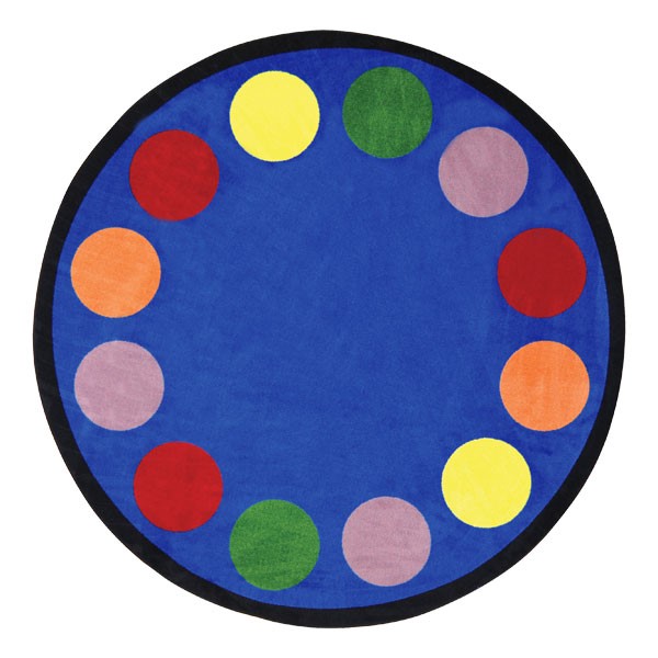 Lots of Dots Rug - Round
