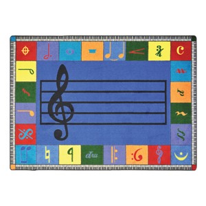 Note Worthy Rug at School Outfitters