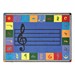 Note Worthy Rug - Elementary Version