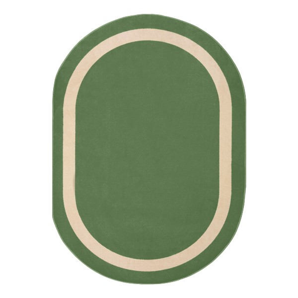 Portrait Rug - Oval - Greenfield