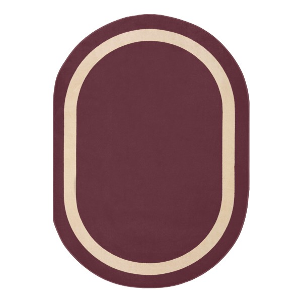 Portrait Rug - Oval - Heather