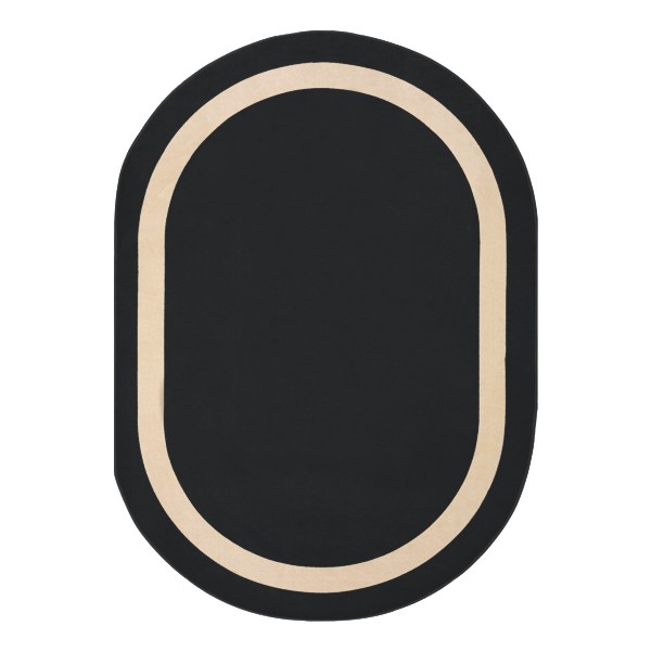 Portrait Rug - Oval - Onyx