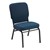Oversized Antibacterial Vinyl Guest Chair w/o Arms - Imperial blue