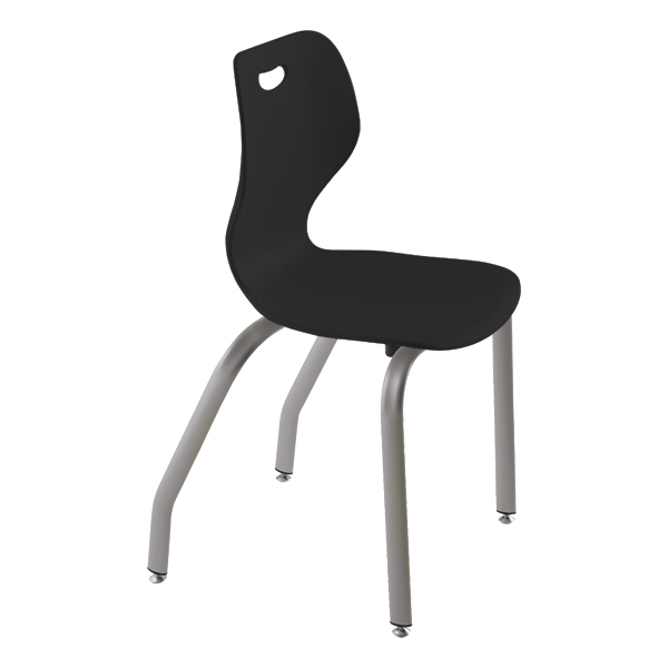 Intellect Wave Music Chair (19" Seat Height) - Shown in black