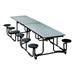 Uniframe Mobile Cafeteria Stool Table