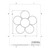 Shapes Series II Vinyl Soft Seating Set - Crescent Flower (12" H & 18" H) - Footprint
