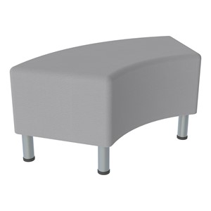 Shapes Series II Vinyl Soft Seating - S-Curve (12" H) - 6in Leg