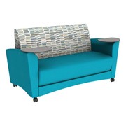 Shapes Series II Common Area Sofa w/ Tablet Arms