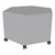 Shapes Series II Vinyl Soft Seating - Hexagon (18" H) - Caster