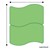 Structure Series Mobile Wave Collaborative Whiteboard Table - Grouped Footprint