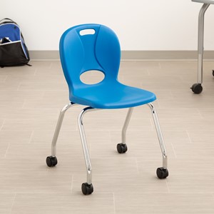 Mobile Structure Series School Chair - Brilliant Blue