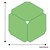 Structure Series Large Diamond Mobile Collaborative Table w/ Whiteboard Top - Grouped Footprint