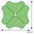 Boomerang Collaborative Desk - Grouped Footprint