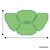 Hex Collaborative Desk - Group Footprint
