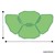 Hex Collaborative Desk - Grouped Footprint